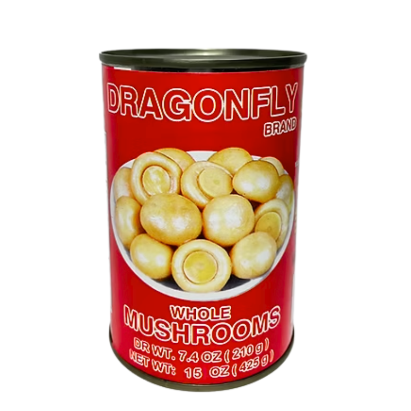 Dragonfly Whole Mushrooms 425g