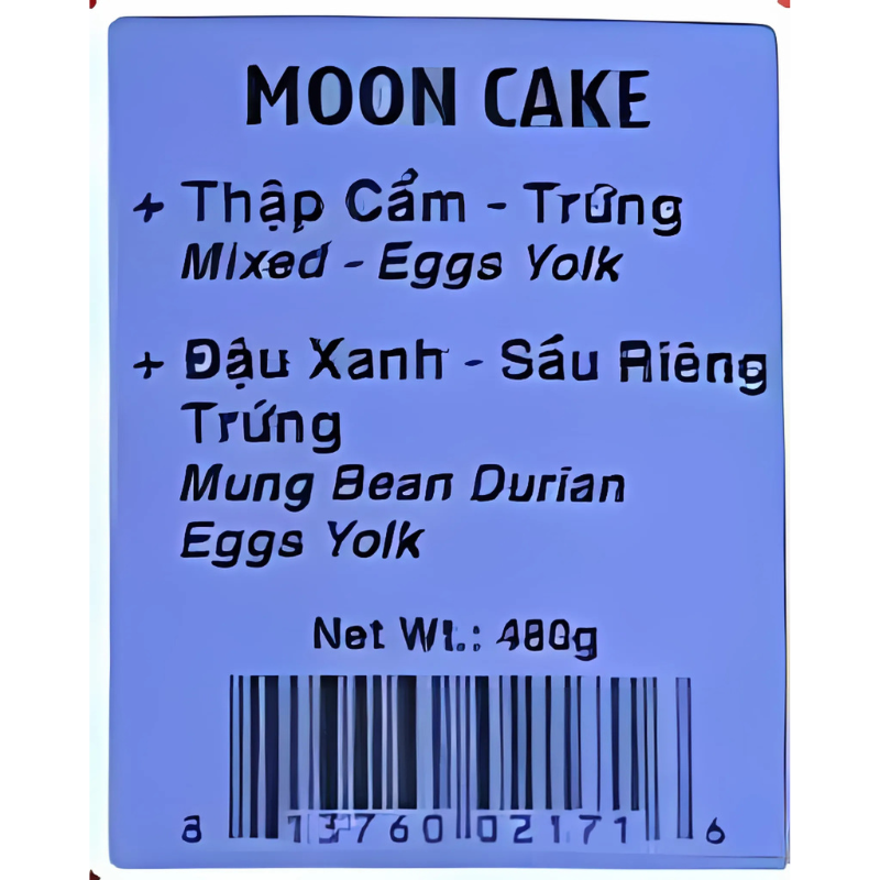 HappyElephant Mooncake Mixed+MungDurian - Yolk