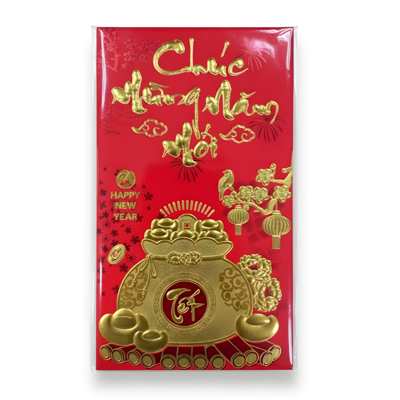 New Year Red Envelopes Design 3