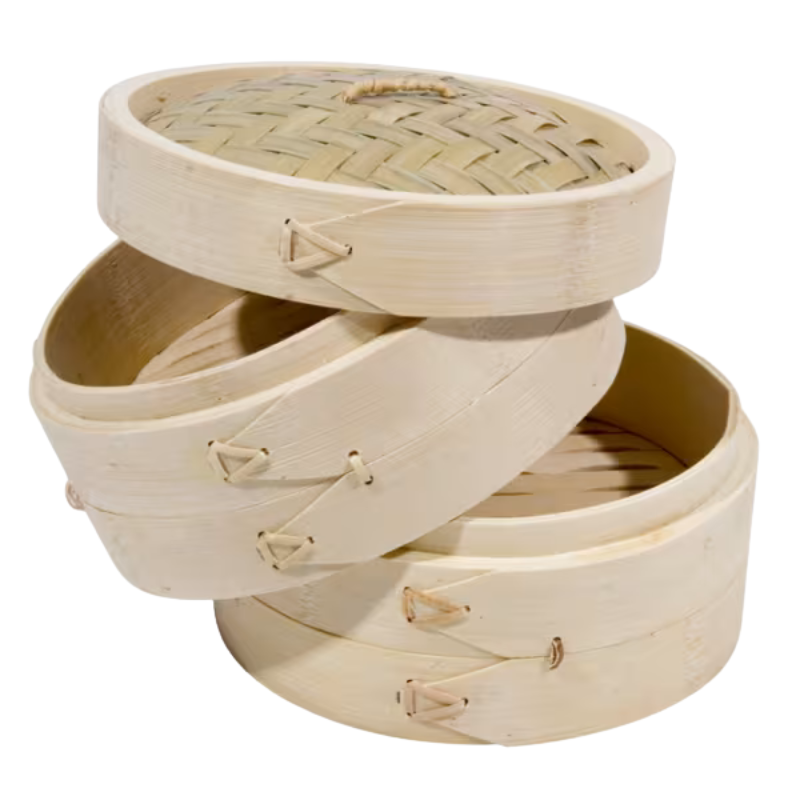 ES Bamboo Steamer 8''