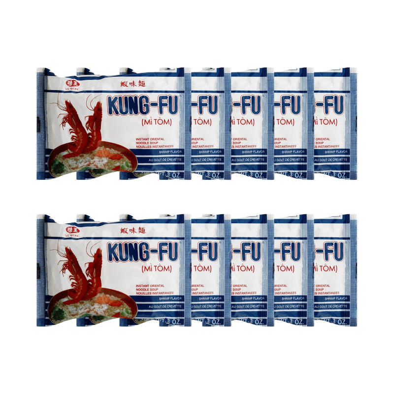 Kung Fu Instant Noodle Soup Shrimp Flavor