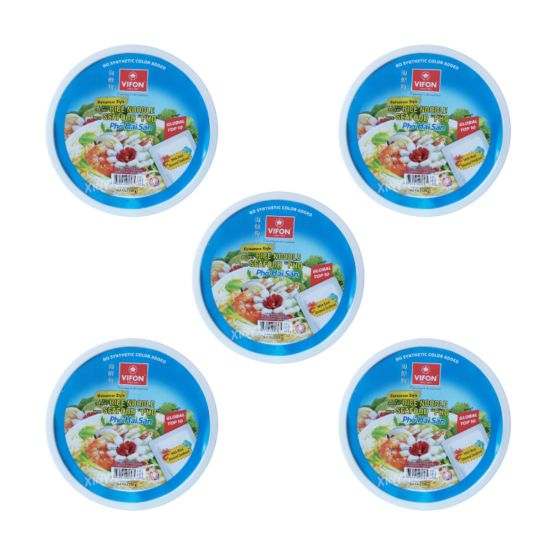 Vifon Vietnamese Style Instant Rice Noodle With Seafood "Pho"