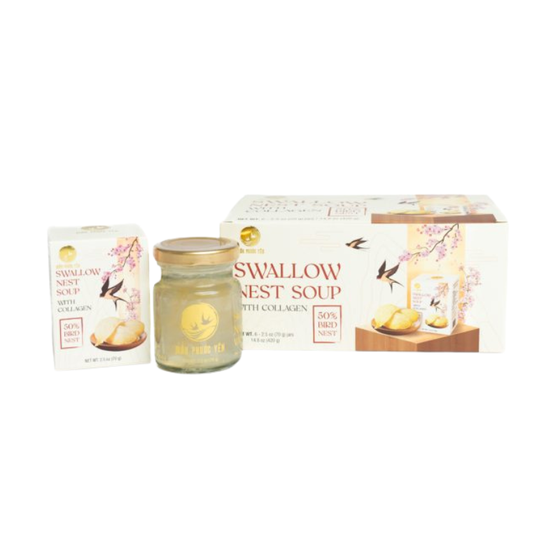 Mau Phuoc Yen Swallow Nest Soup With Collagen 14.8 oz