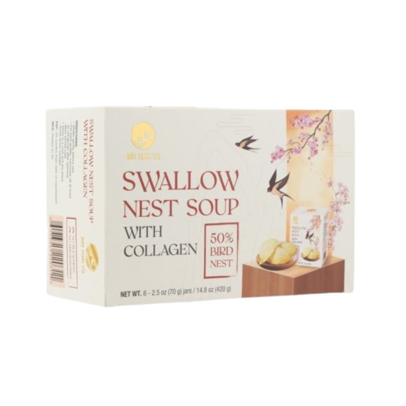 Mau Phuoc Yen Swallow Nest Soup With Collagen 14.8 oz