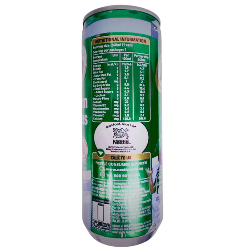Nestle Milo Calcium Plus Drink 240ml