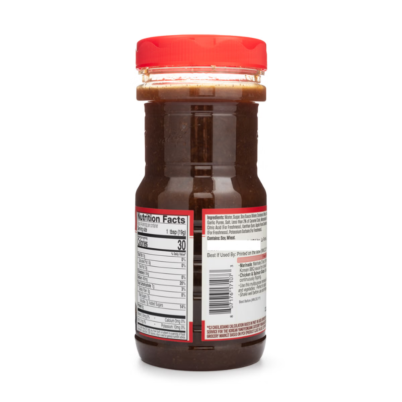 CJ Food BBQ Bulgogi Sauce Marinade 29.6 oz