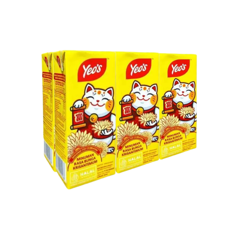 Yeo's Chrysanthemum Tea Drink 250ml Pack of 6