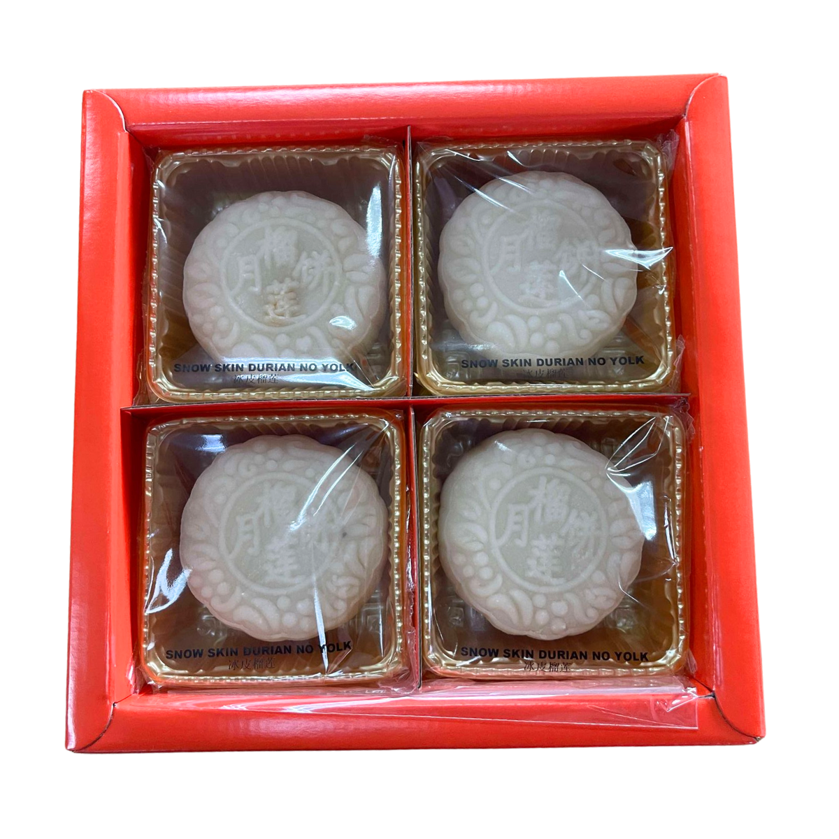 BaNam Cali Mooncake SnowSkin Durian 0 Yolk 25.40oz