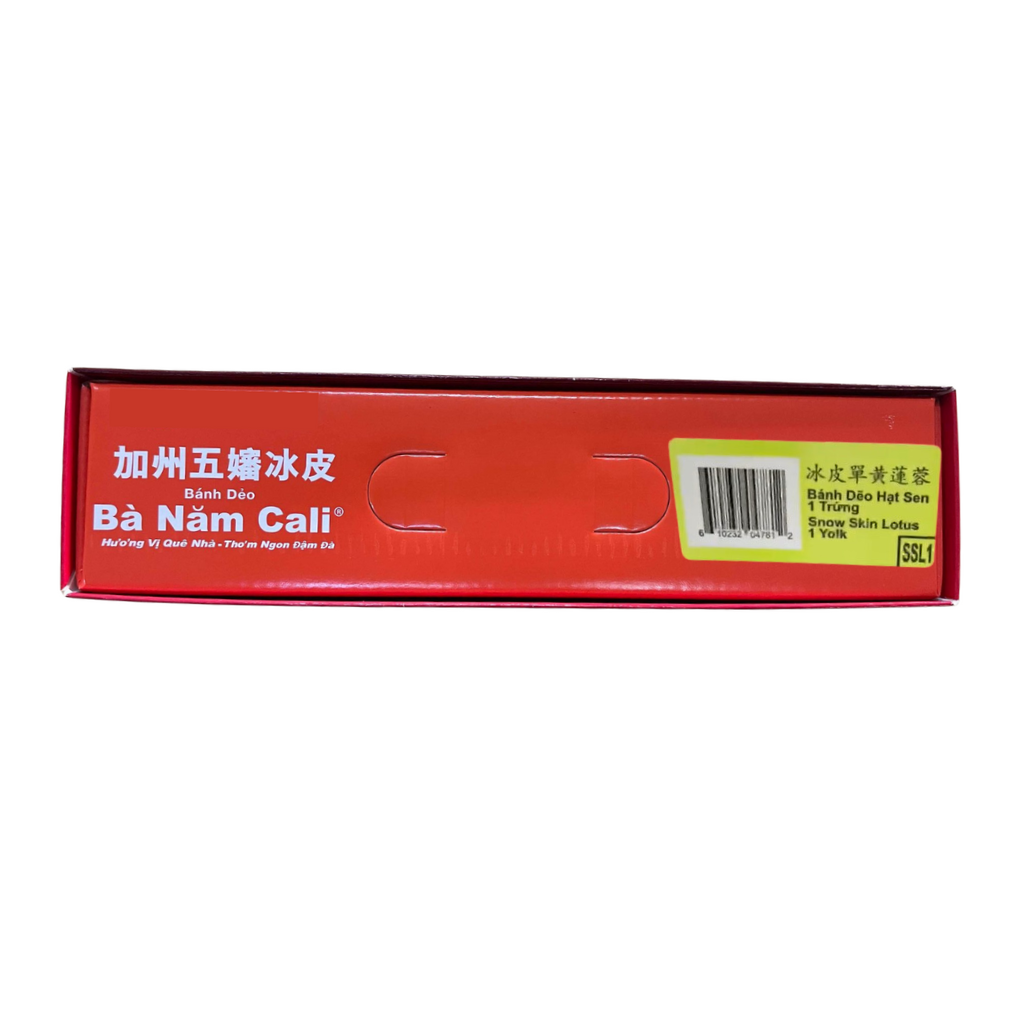 BaNam Cali Mooncake SnowSkin Lotus 1 Yolk 25.40 oz