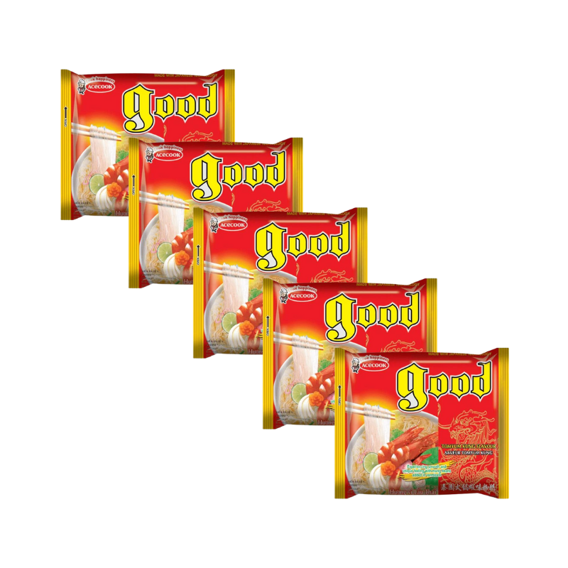 Acecook Good Instant Mung Bean Vermicelli - TomYum Kung Flavour - A&E Foodstore