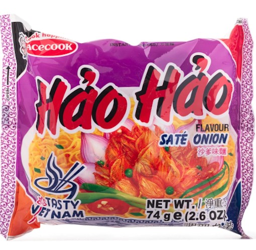 Hao Hao Sate Onion Instant Noodles | Mi Hao Hao