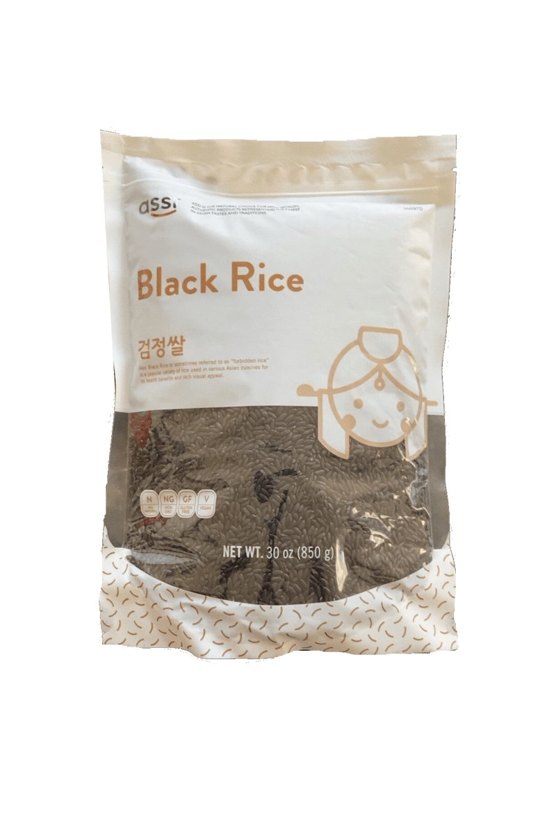 Assi Black Rice 30oz - A&E Foodstore
