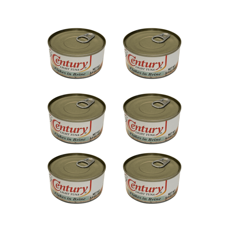 Century Tuna Flakes in Brine 6.4 oz - A&E Foodstore