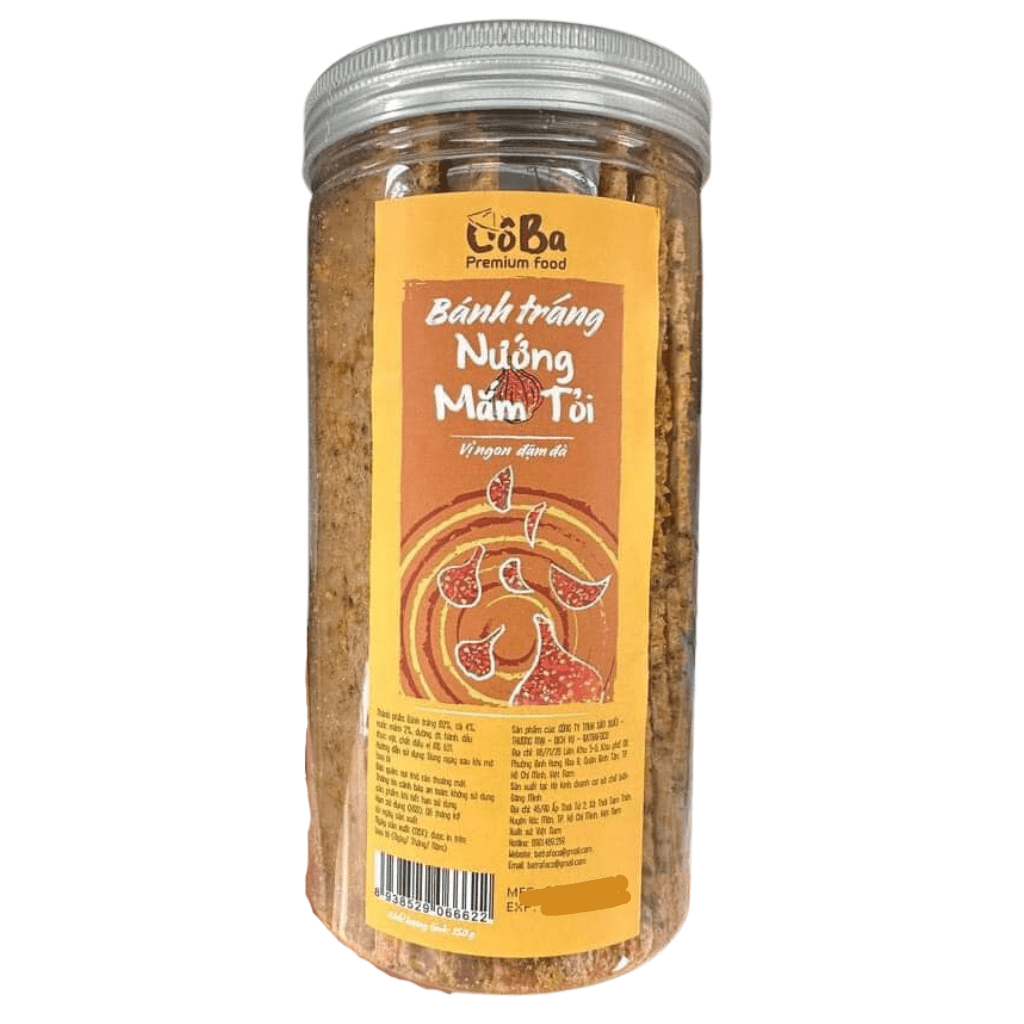 Co Ba Grilled Rice Paper With Fish Sauce And Garlic 5.29oz - A&E Foodstore