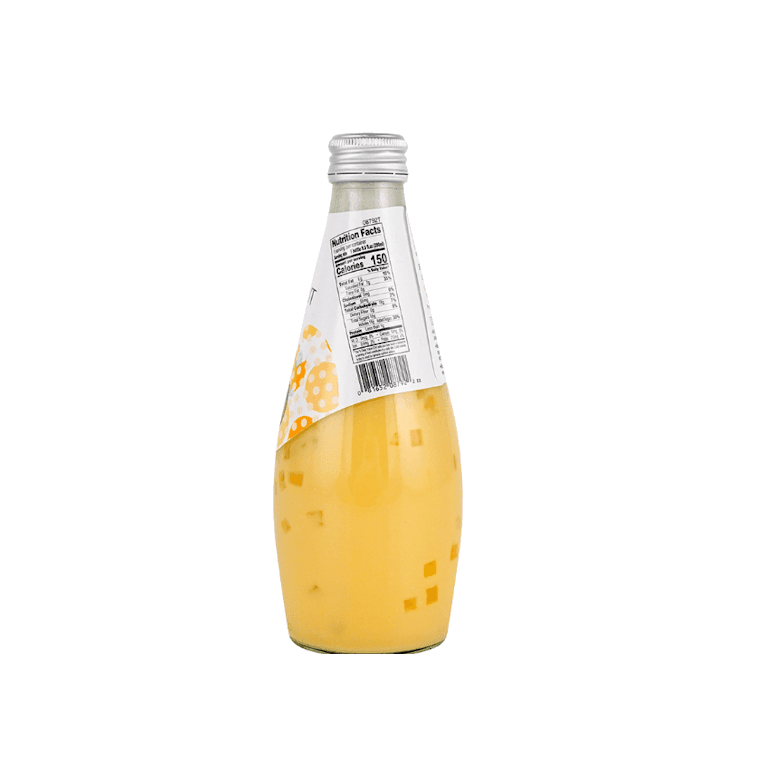 EVERGREEN Coconut Milk Drink with Nata De Coco Mango Flavor 9.8oz - A&E Foodstore