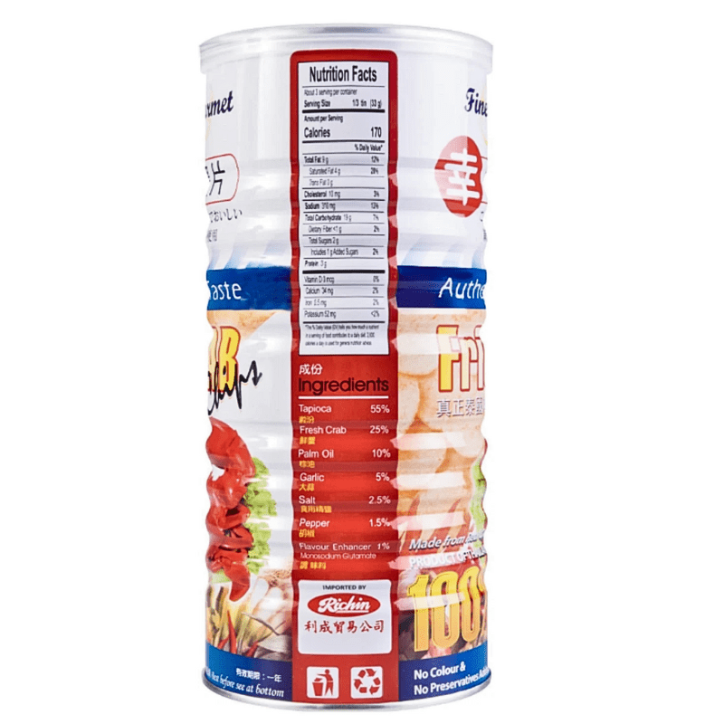 Finest Thai Gourmet Fried Crab Chip 90g - A&E Foodstore