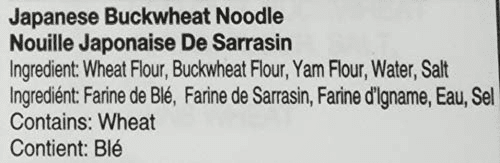 Hana Buck Wheat Noodles 800g - A&E Foodstore