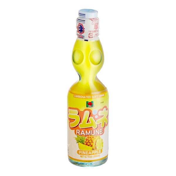 Hana Ramune Pineapple Soda | Japanese Marble Drink – A&E Foodstore