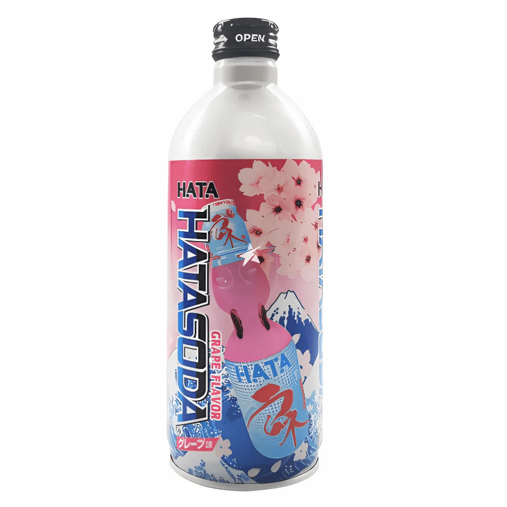 Hata Ramune Grape Flavor 17.6oz - A&E Foodstore
