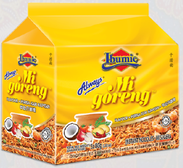 Ibumie Always Mi Goreng Curry Kapitan - A&E Foodstore