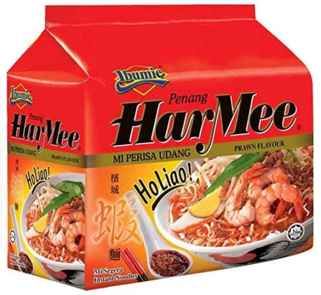 Ibumie Penang HarMee Prawn Flavour Noodle - A&E Foodstore