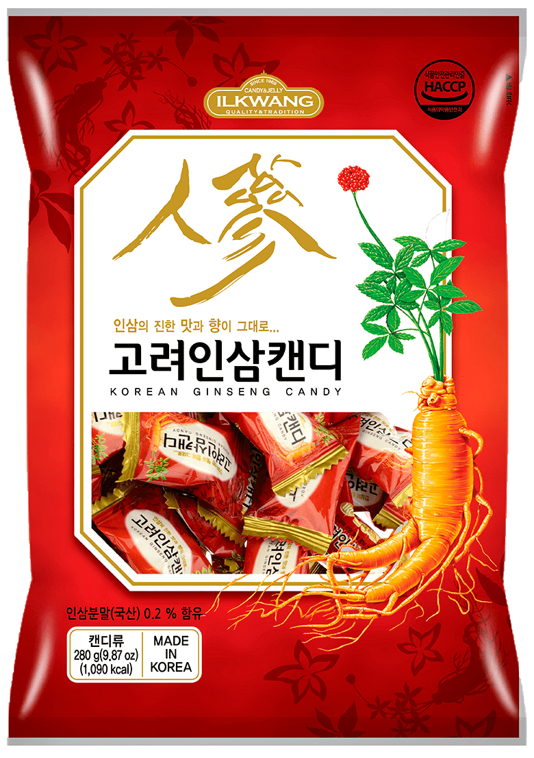 Ilkwang Korean Ginseng Candy 10oz | Keo Sam