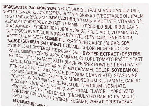 Irvins Black Pepper Salmon Skin 105 g - A&E Foodstore
