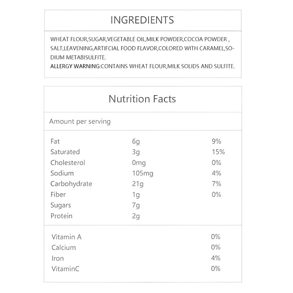 Khong Guan Creamy Chocolate Biscuits 7.05oz - A&E Foodstore