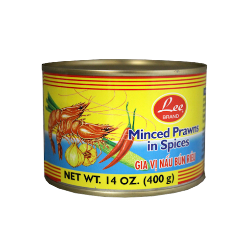 LEE BRAND MINCED PRAWN IN SPICES 400G - A&E Foodstore