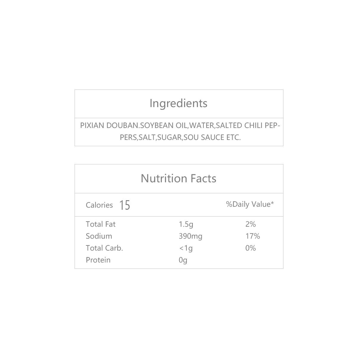 Lee Kum Kee - SICHUAN Style Broad Bean Sauce 12.3 oz - A&E Foodstore