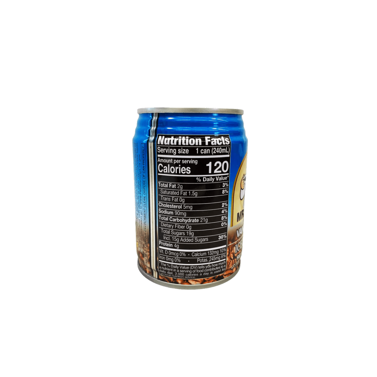Mr. Brown Iced Coffee Vanilla 240ml - A&E Foodstore