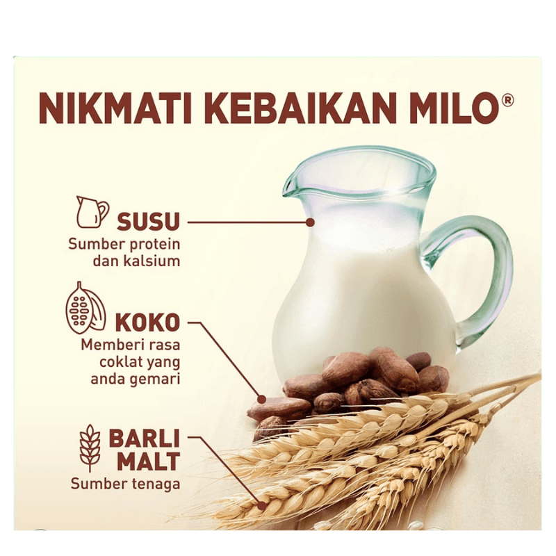 Nestle Milo Malt Milk Drink 200ml * 6 - A&E Foodstore