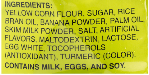 Nongshim Banana Flavored Snack Family Pack 45g - A&E Foodstore