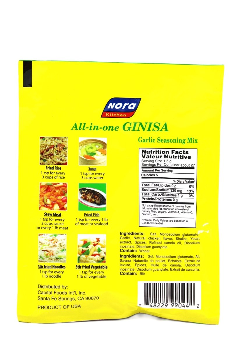 Nora Kitchen All In One Ginisa Garlic Seasoning Mix 1.4oz - A&E Foodstore