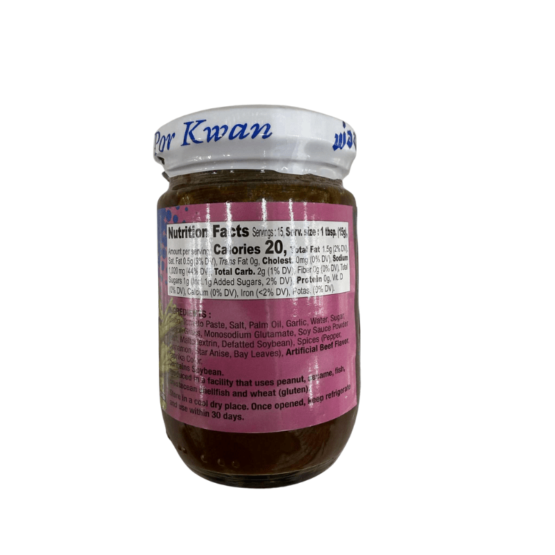 Por Kwan Spicy Beef Stew Paste 225g - A&E Foodstore