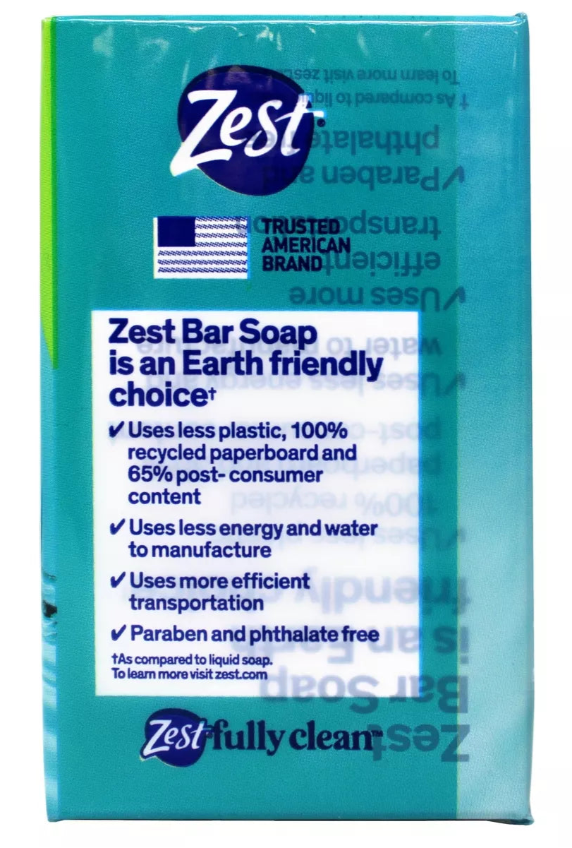 Zest Refreshing Aqua Soap 12oz