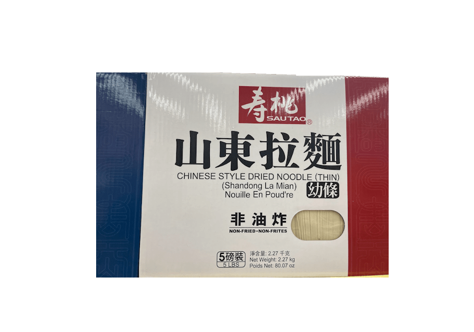 Sautao Chinese Style Dried Noodles 5lb - A&E Foodstore