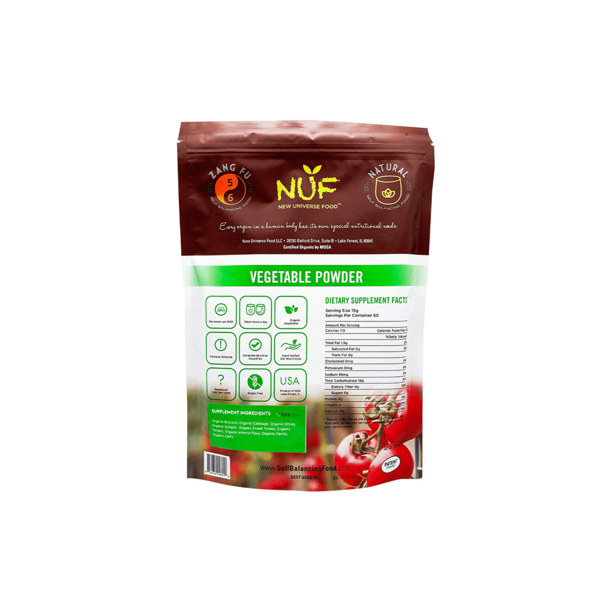 Self Balancing Food Vegetable Powder 32oz - A&E Foodstore