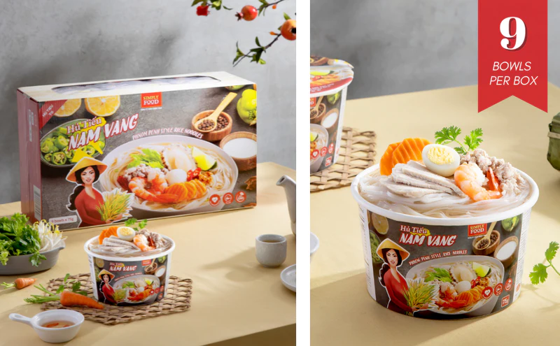 Simply Food Phnom Penh Rice Noodle Soup - A&E Foodstore