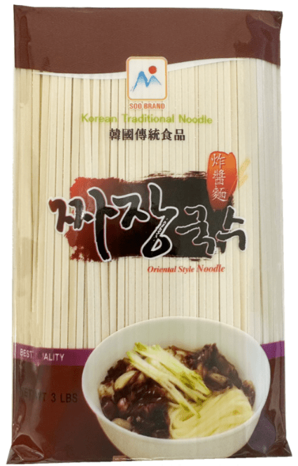 SOO BRAND Chachamyun wheat noodles 3lb - A&E Foodstore