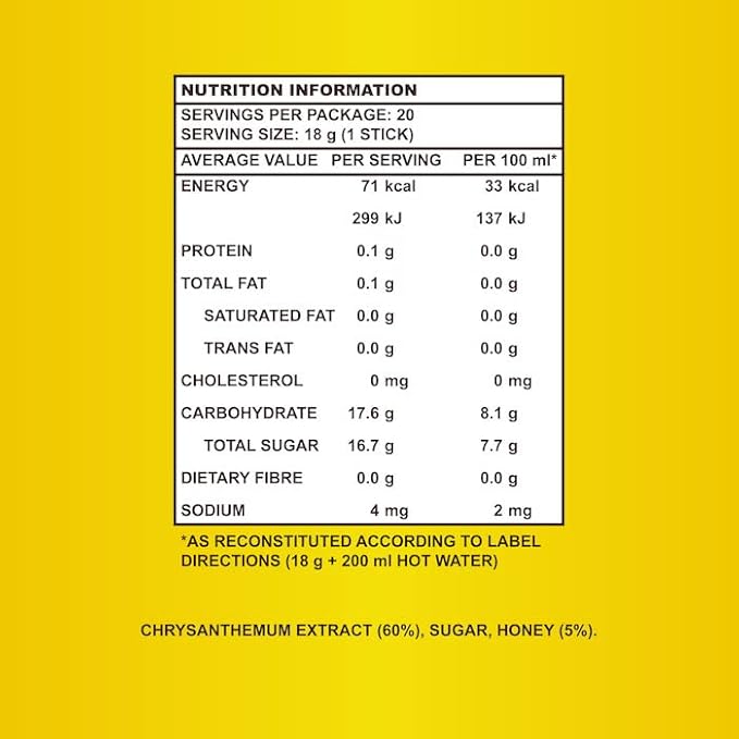 Super Honey Chrysanthemum Tea 360g - A&E Foodstore