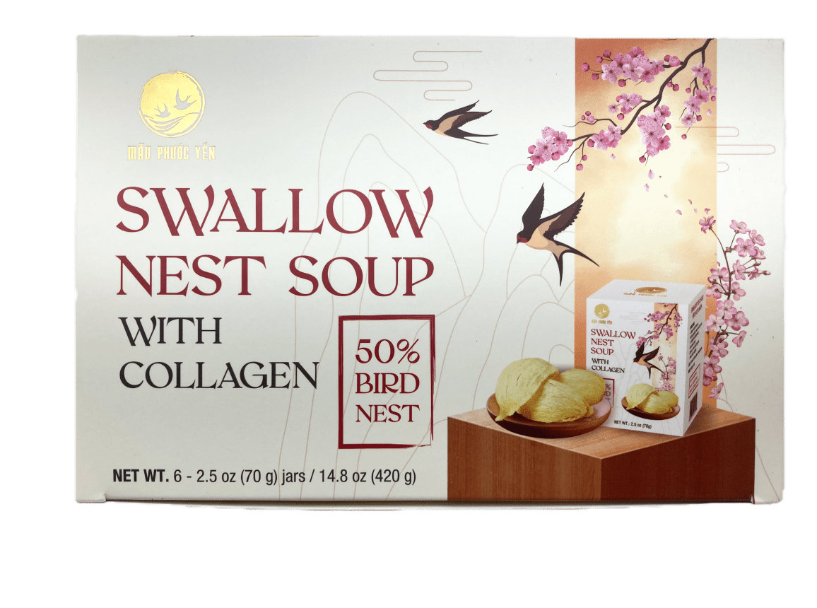 Swallow Nest Soup With Collagen 14.8 oz - A&E Foodstore