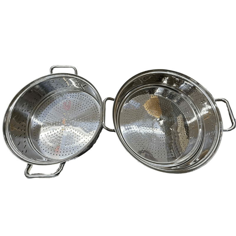 Swan 3 - Tier 24cm Stainless Steel Steamer(SUS 304) - A&E Foodstore