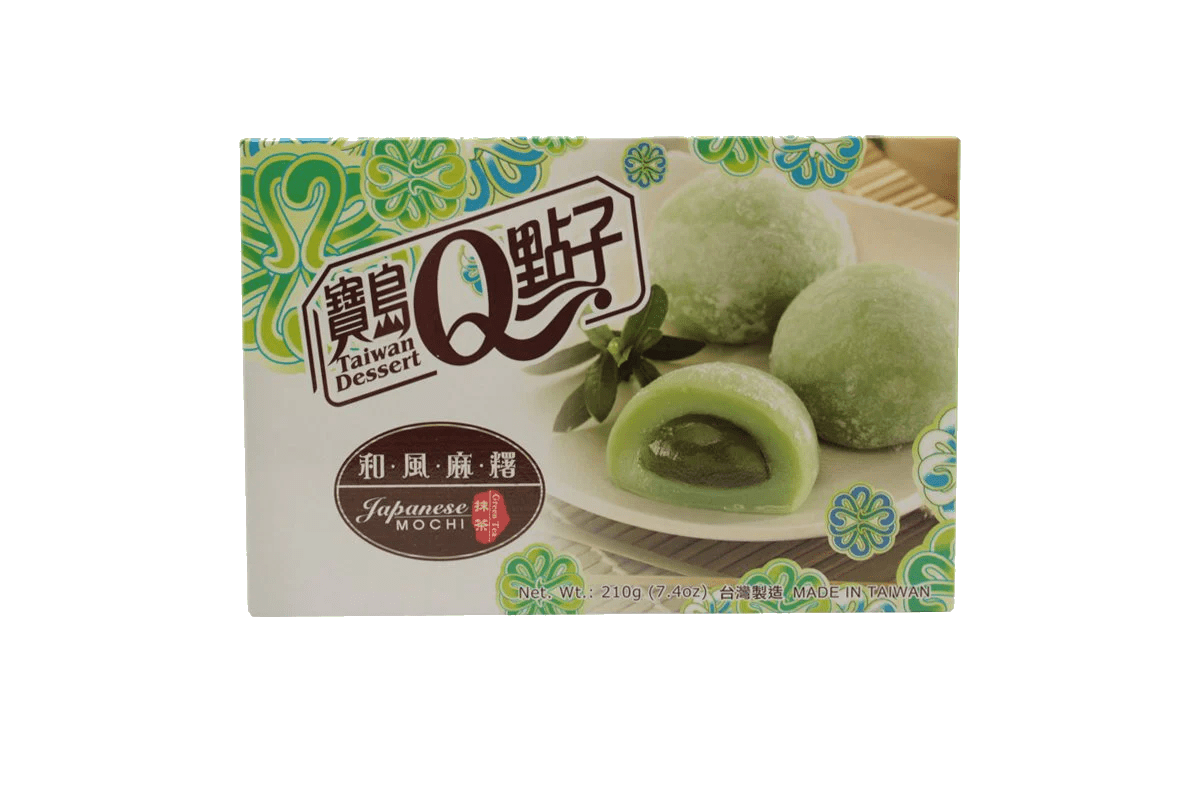 TAIWAN DESSERT Japanese Green Tea Mochi 210g - A&E Foodstore