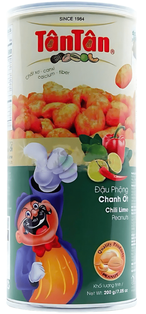Tan Tan Chili Lime Peanuts 7.05oz - A&E Foodstore