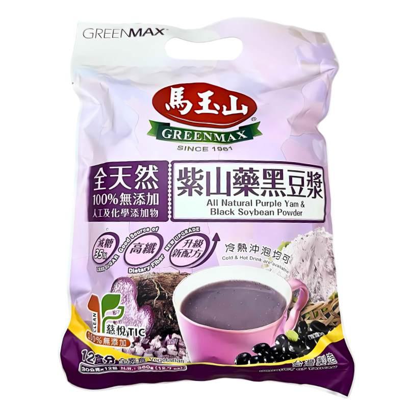 Greenmax Purple Yam & Black Soybean 360g