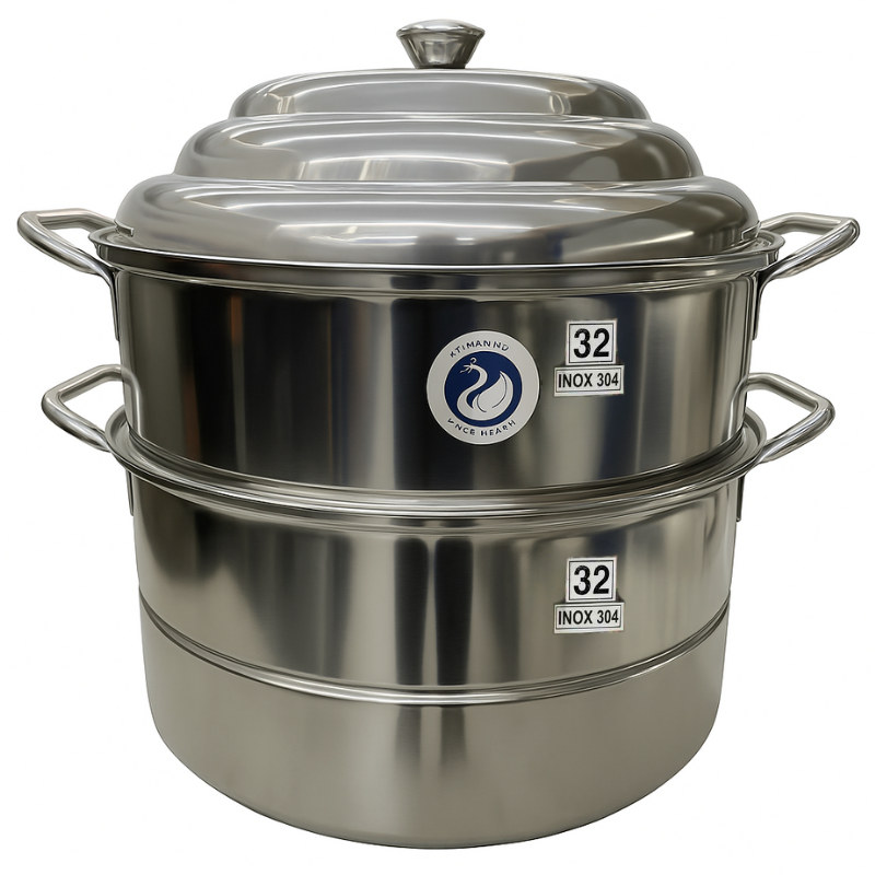 Swan 3-Tier 32cm Stainless Steel Steamer(SUS 304)