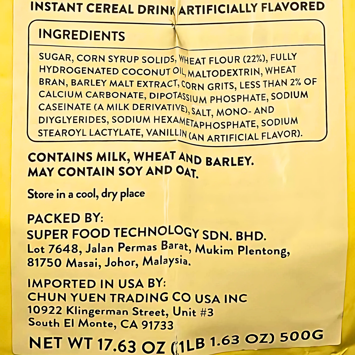 Super Cereal Original 17.63oz