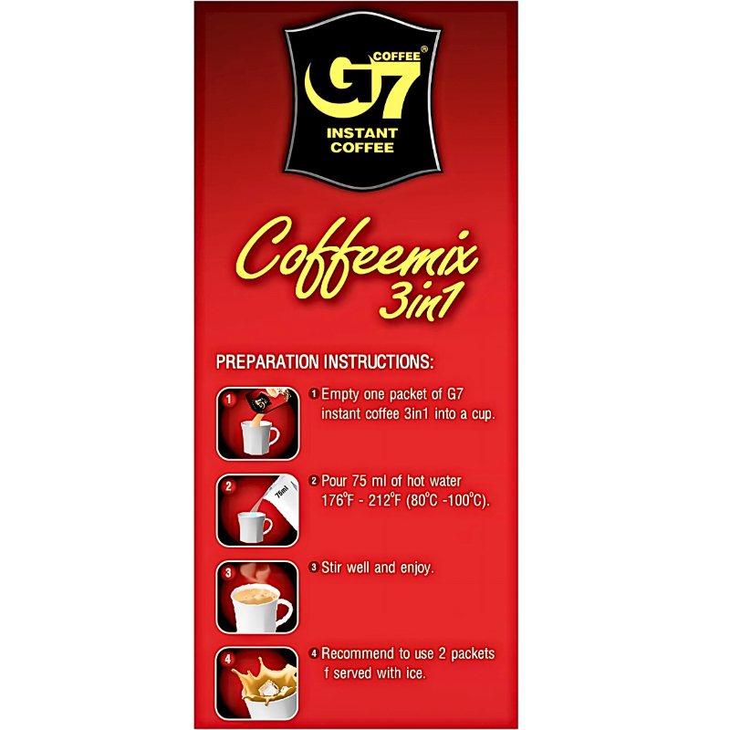 Trung Nguyen 3in1 Coffee Mix 100 Packets x 16g