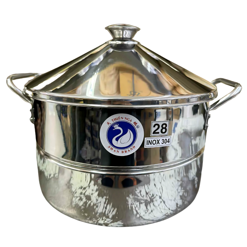Swan Banh Cuon Steamer 28cm (SUS 304)